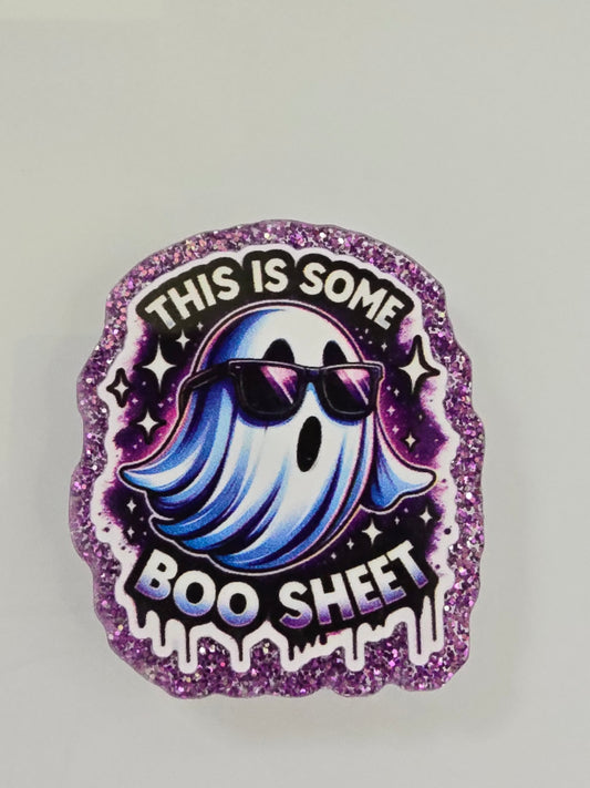This Is Some Boo Sheet Bogg Bag Charm