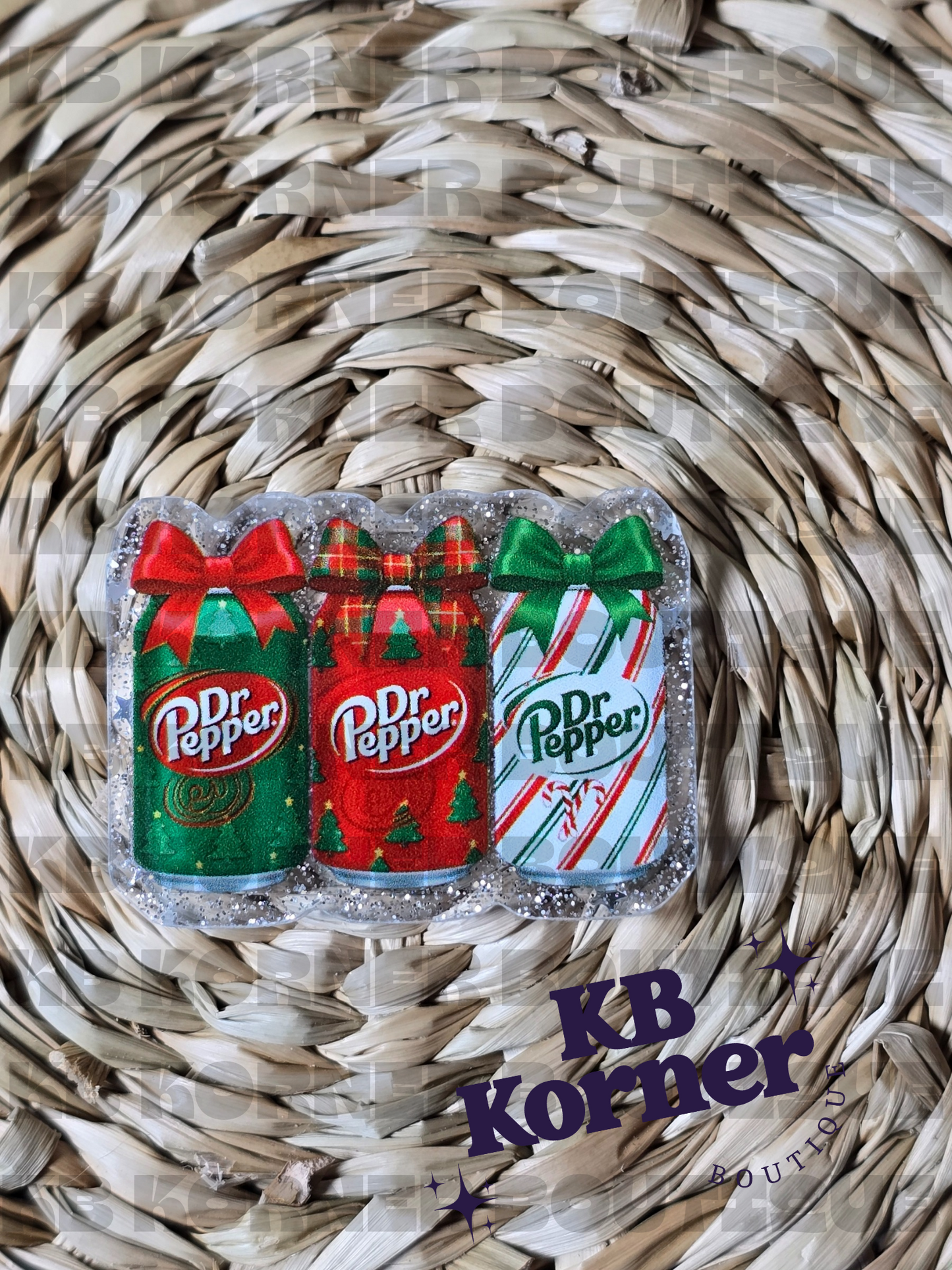 Bogg Bag Charms - Dr. Pepper
