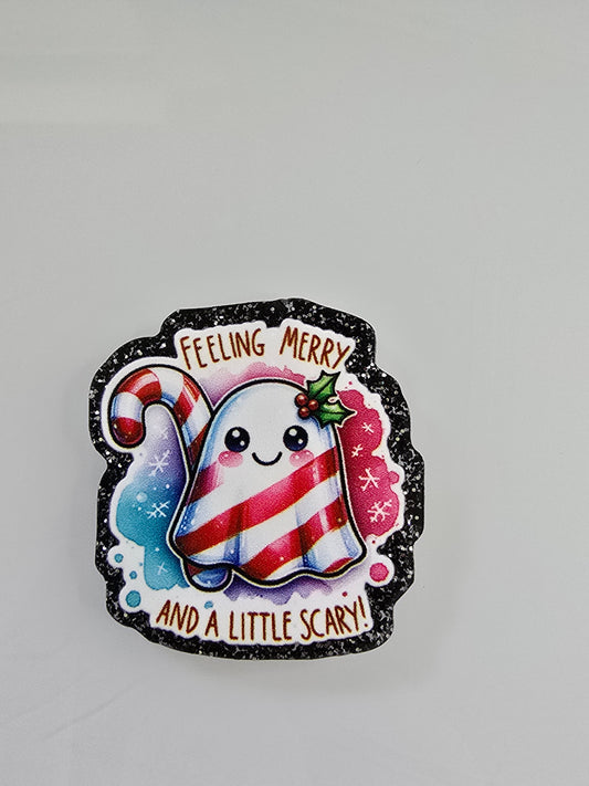 Feeling Merry And A Little Scary Bogg Bag Charm