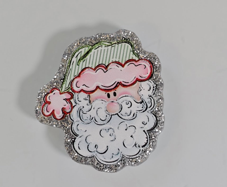 Magnetic Phone Grips – Santa