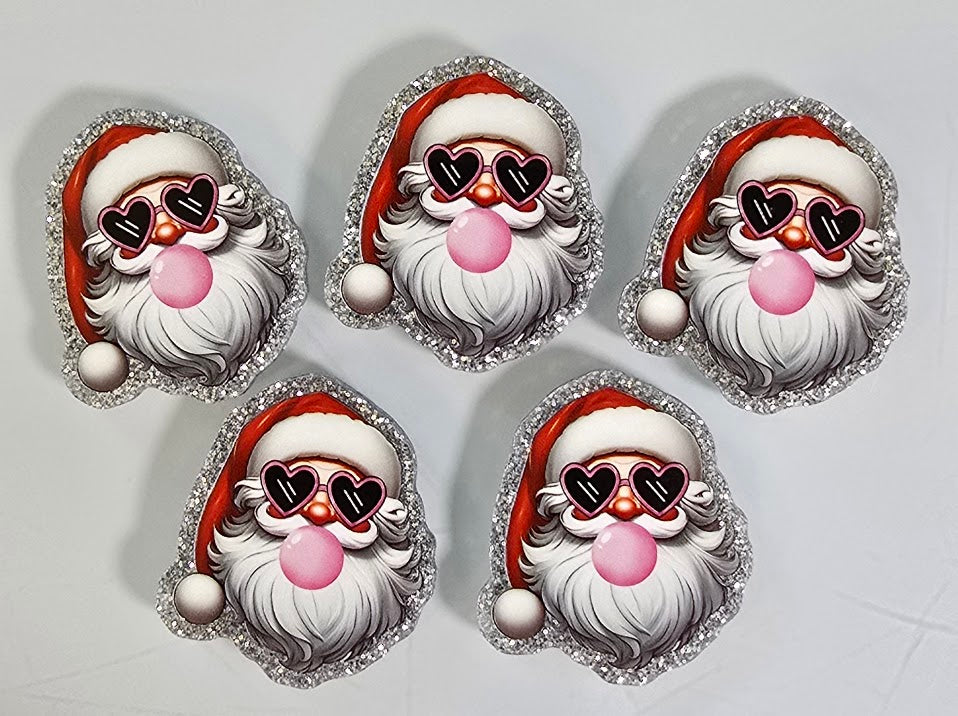Bogg Bag Charms - Sassy Santa