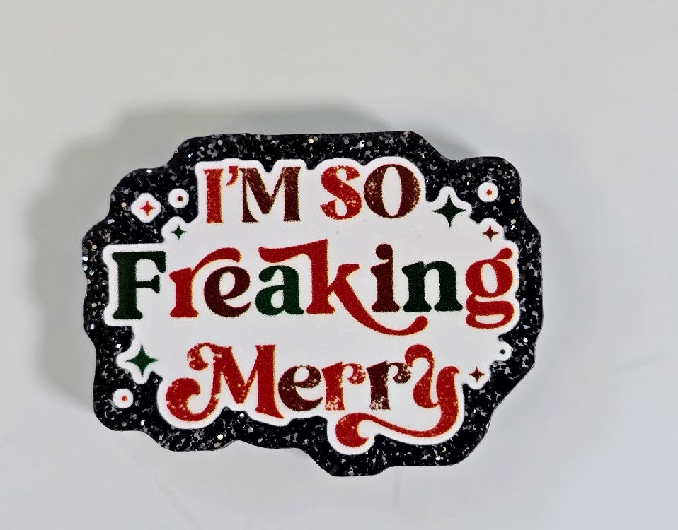 Bogg Bag Charms - So Freaking Merry