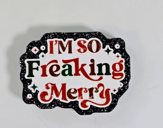 Bogg Bag Charms - So Freaking Merry