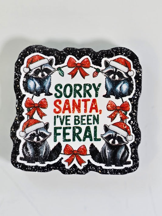Bogg Bag Charms - Sorry Santa