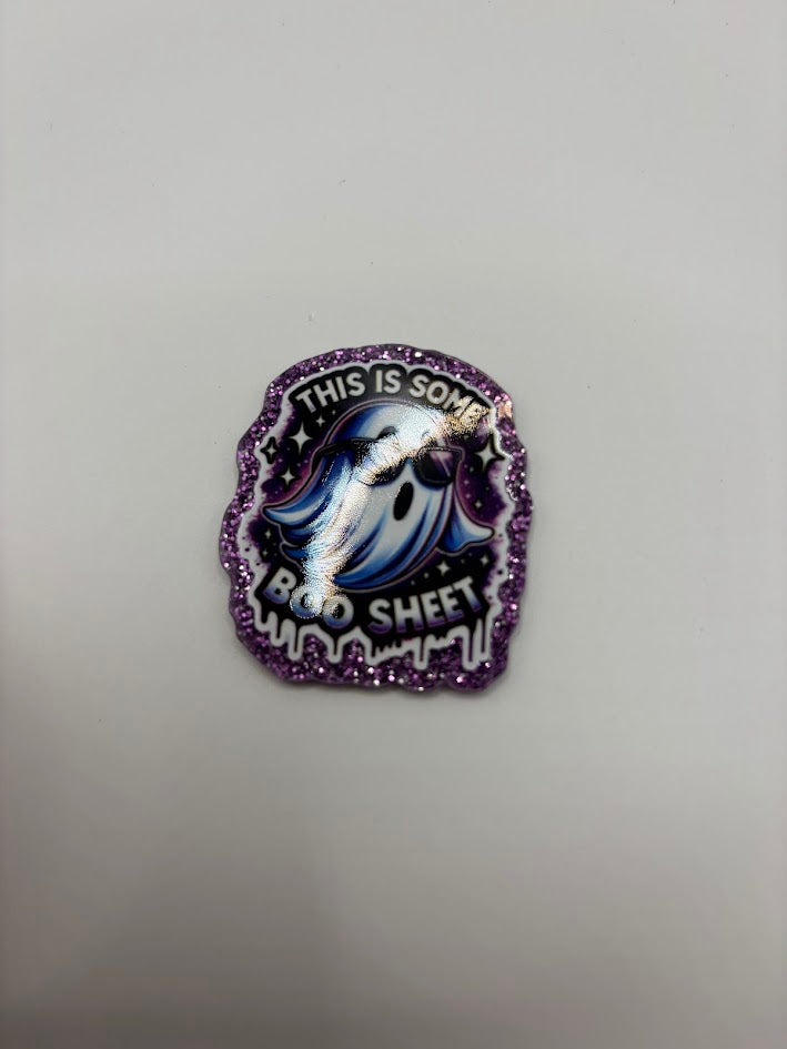 This Is Some Boo Sheet Bogg Bag Charm